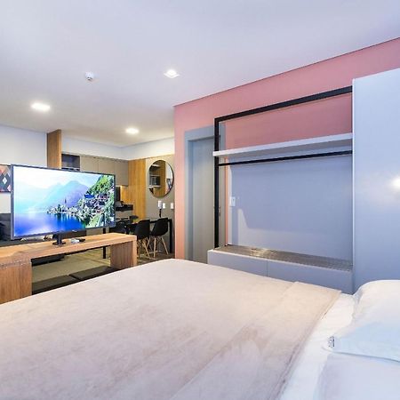 Aion Suites 204 - Compacto E Luxuoso Loft - Rooftop Com Piscina E Academia - A Poucos Passos Da Praia Bombinhas Dış mekan fotoğraf