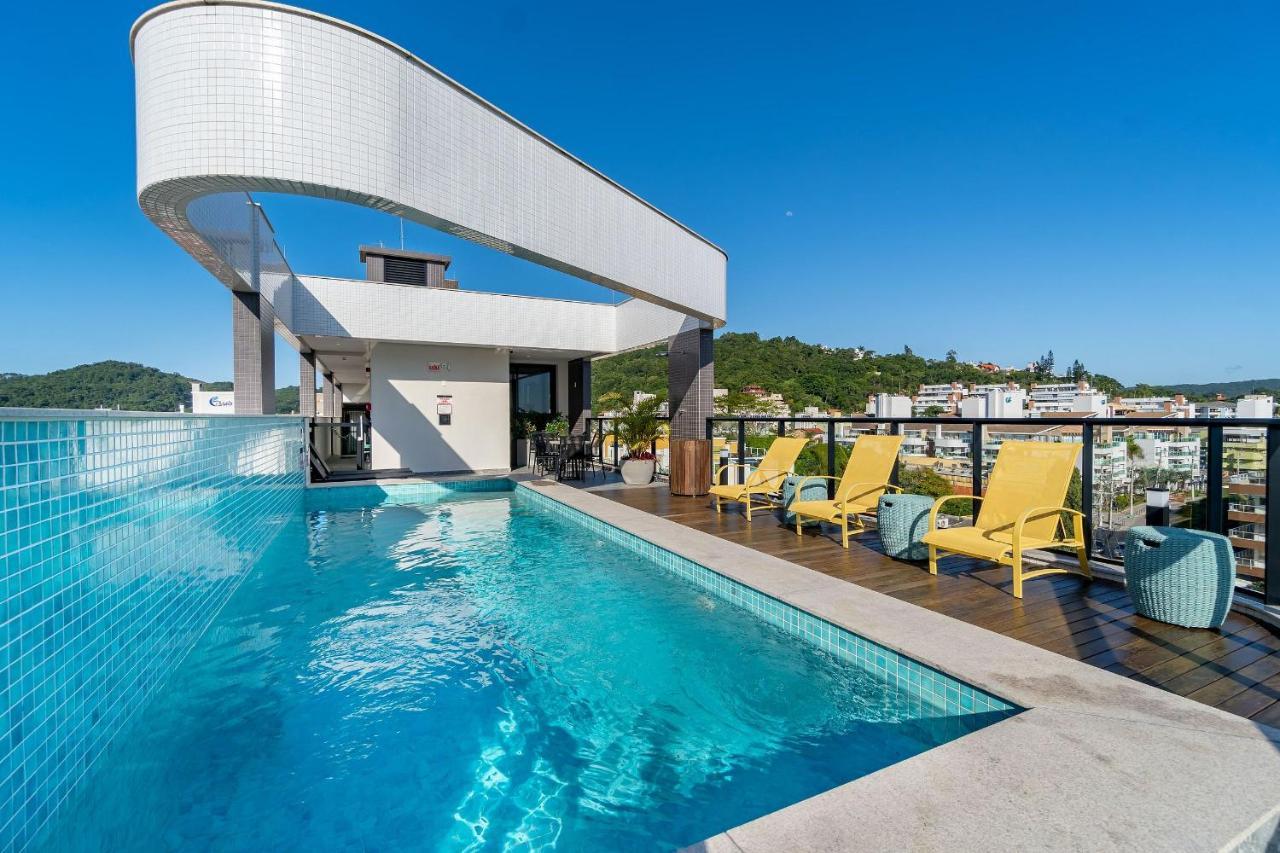 Aion Suites 204 - Compacto E Luxuoso Loft - Rooftop Com Piscina E Academia - A Poucos Passos Da Praia Bombinhas Dış mekan fotoğraf